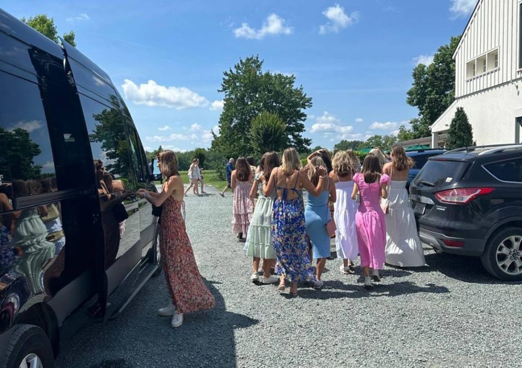 Complete wedding guest transportation in Lexington and Charlottesville, VA