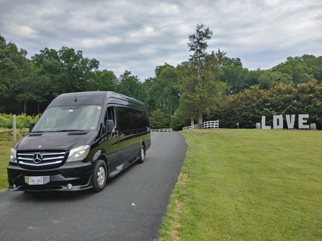 Sprinter Van Transportation Services in Charlottesville, VA