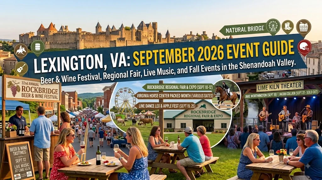 Events & Things To Do in Lexington, VA — September 2026